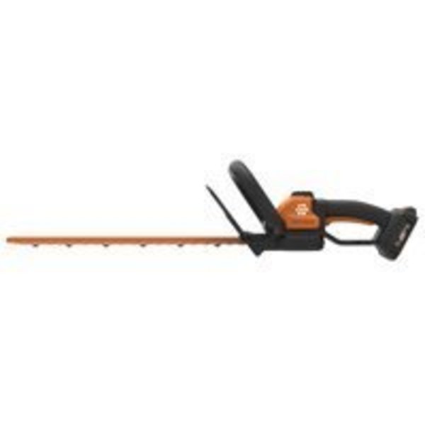 Worx WORX WG261 Hedge Trimmer, Lithium-Ion Battery, 9/16 in Cutting, Steel Blade, Dual-Action Blade WG261/255.1